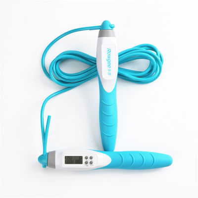 Фитнес скакалка ASCJ-01 Мультифункциональная электронная скакалка длина 300 см вес 20-110 кг