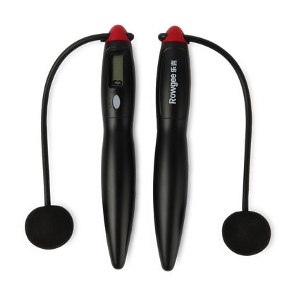 PVC скакалка Регулируемая длина веревки JP-100 LCD Контр-панель Скакалка для фитнес-тренировок